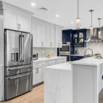 Two-tone kitchen cabinets